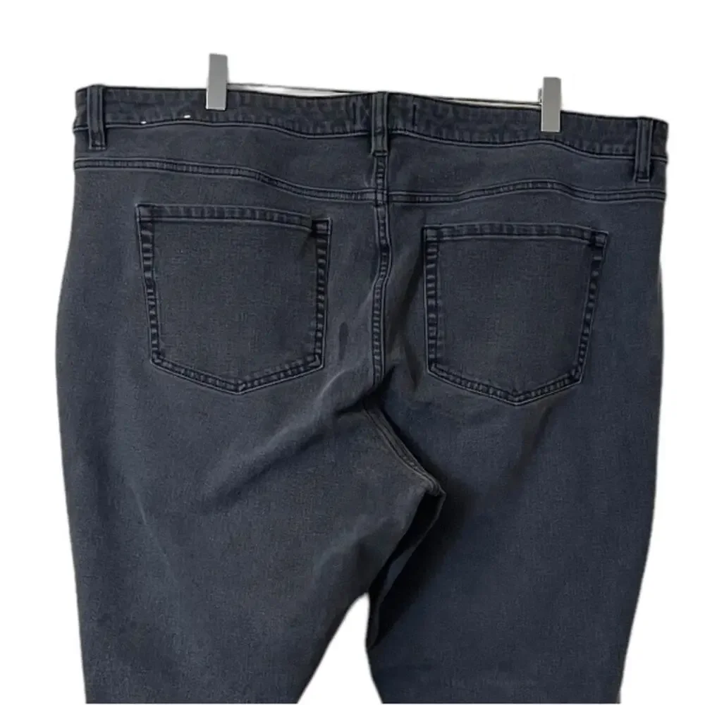 Lane Bryant Women’s Jeans High Rise Skinny Ultimate Stretch Black Wash Size 24R - Picture 4 of 7